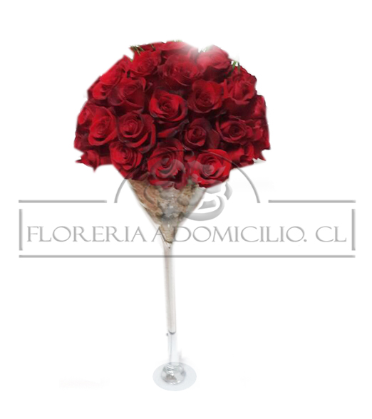 Copa con 48 Rosas Importadas